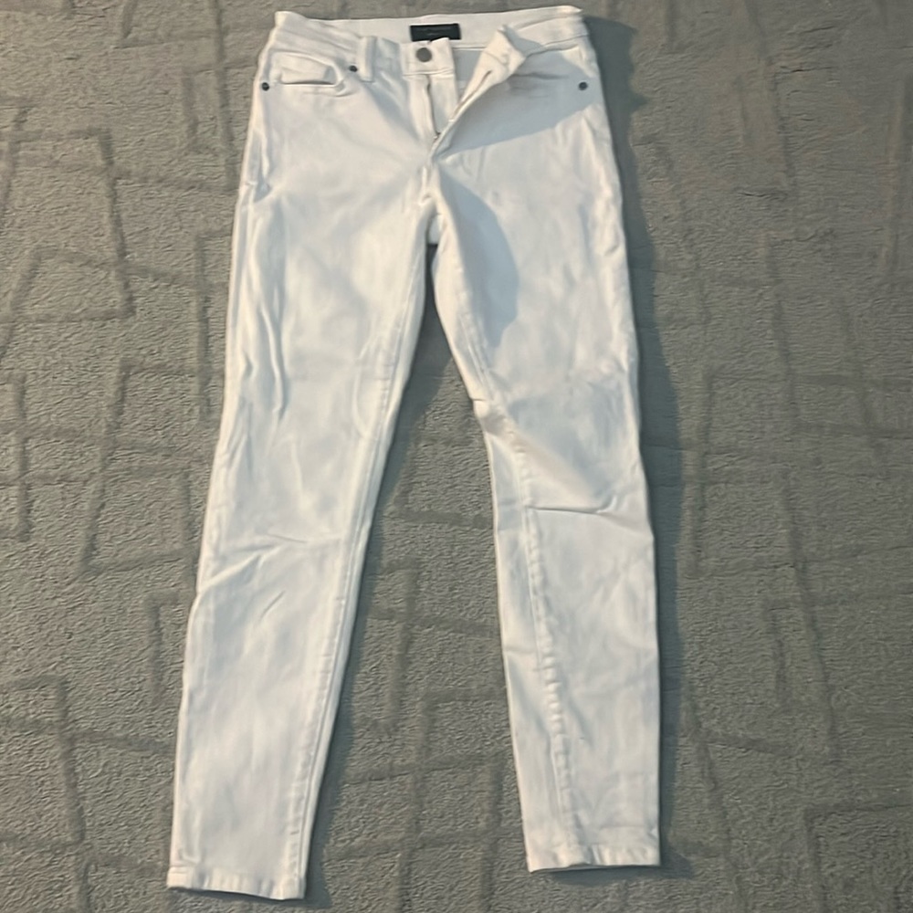 White Banana Republic Skinny jeans